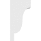 Ekena Millwork Standard Newport Architectural Grade PVC Corbel, 3"W x 6"D x 12"H CORP03X06X12NEW - alternate 2